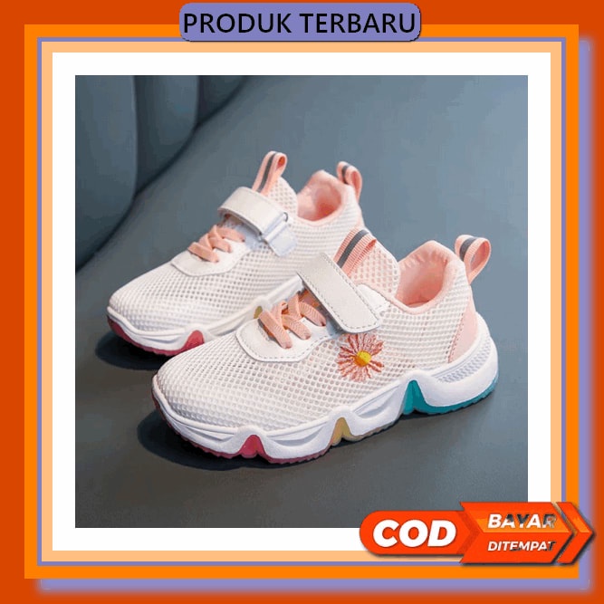 Sepatu Anak Cewek Sepatu Anak Sekolah 3-11 Tahun Sepatu Fashion Anak Ukuran 26-35 Rk Kids - Sepatu S