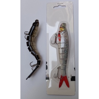Terlaris 2pcs Lure HENGJIA AMJ Premium Kail Pancing Lure Fishing Tiruan Ikan Mata 3D Soft Lure Minnow