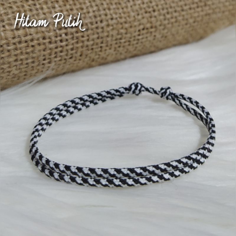 Gelang Tali Simple Prusik Tali Gunung Outdoor