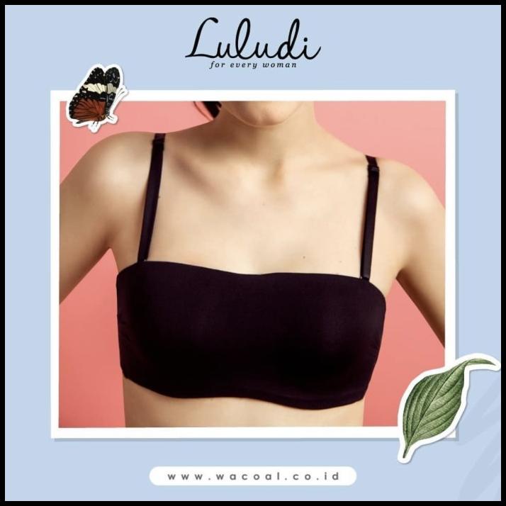 Promo Luludi By Wacoal Best Seller Strapless Bra / Kemben / Bandeau Half Bra
