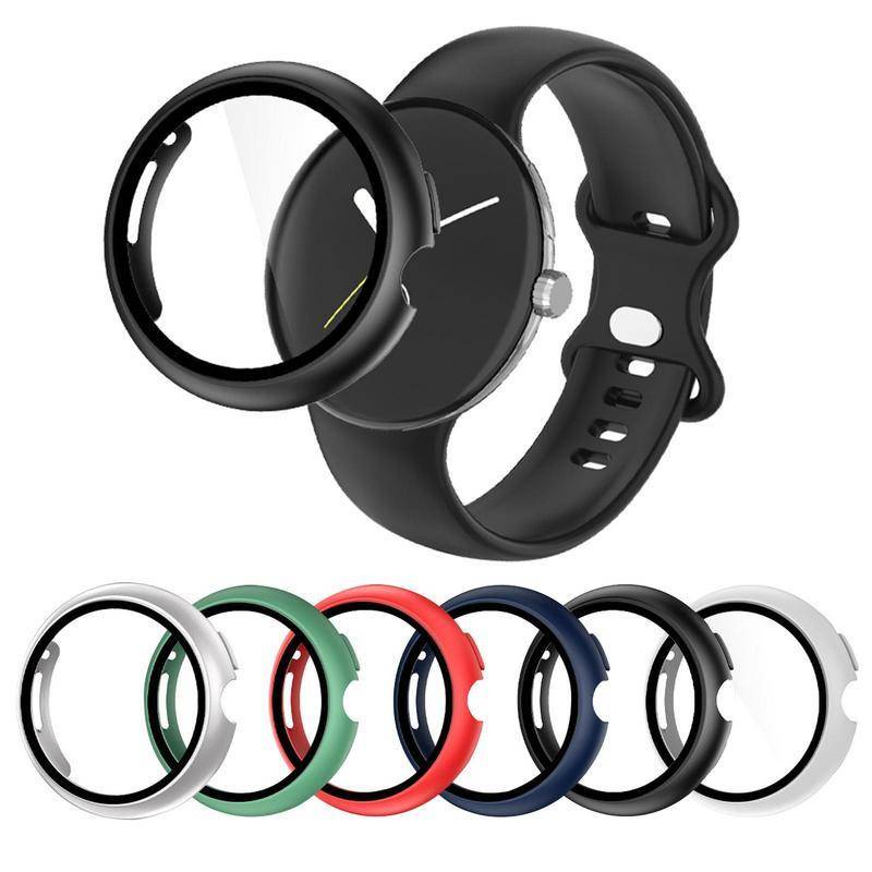 Case Pelindung Layar Bahan Kaca PC Untuk Google Pixel Watch 2022