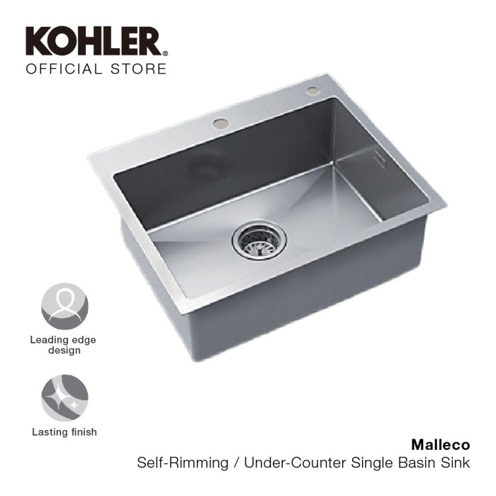 Filter Kohler Kitchen Sink Malleco K-21920T-2Fd-Na / Kohler Bak Cuci Piring