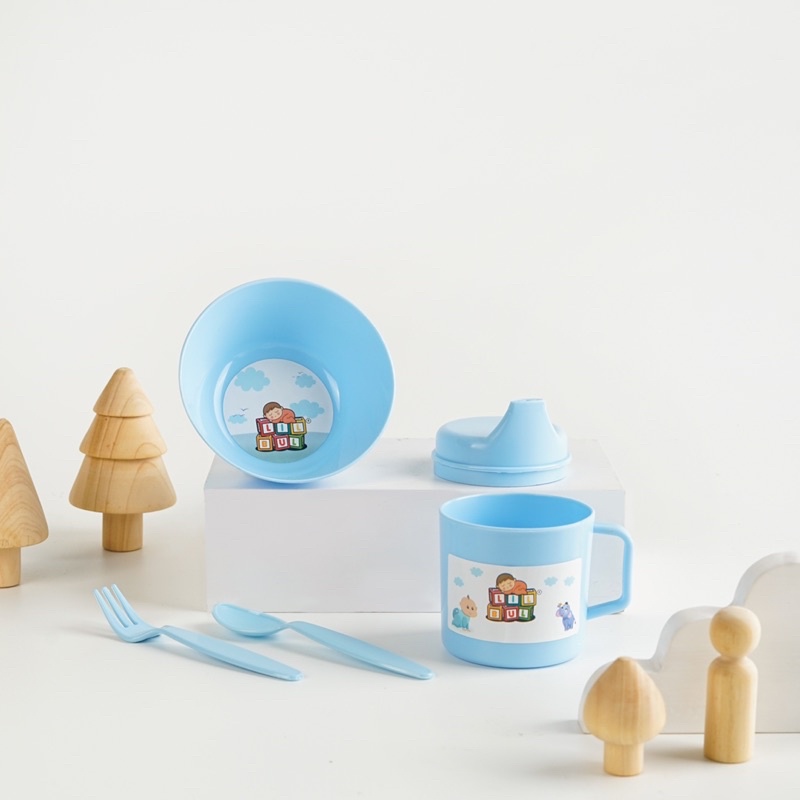 Lilbul / Feeding Set Baby Lilbul / Set Alat Makan Bayi Small Lilbul