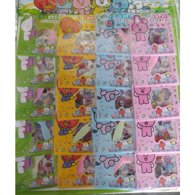 

Stiker Gemoy Bts Momo || Stiker dan Alat || Set Stiker BTS Momo