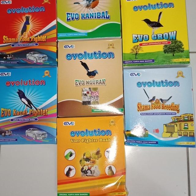 Voer Evolution Shama Food Breeding Pakan Ternak Murai Batu