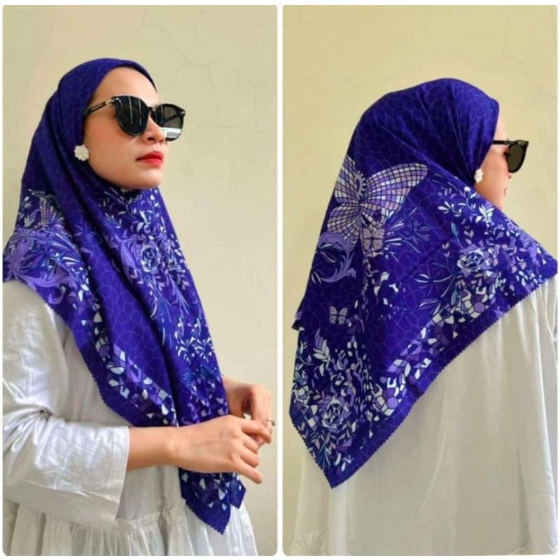 HIJAB VOAL PREMIUM/VOAL MOTIF/HIJAB MOTIF SEGIEMPAT/SEGIEMPAT MOTIF