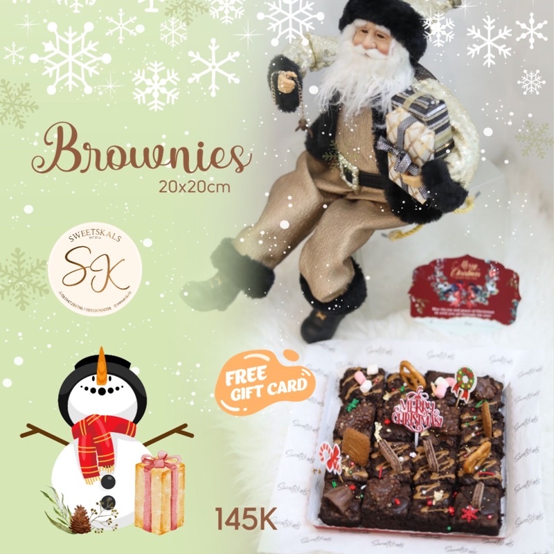 

HAMPERS NATAL BROWNIES 20x20