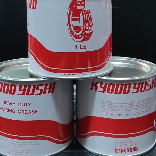 KYODO YUSHI HEAVY DUTY BEARING GREASE (CAN) / 1LB