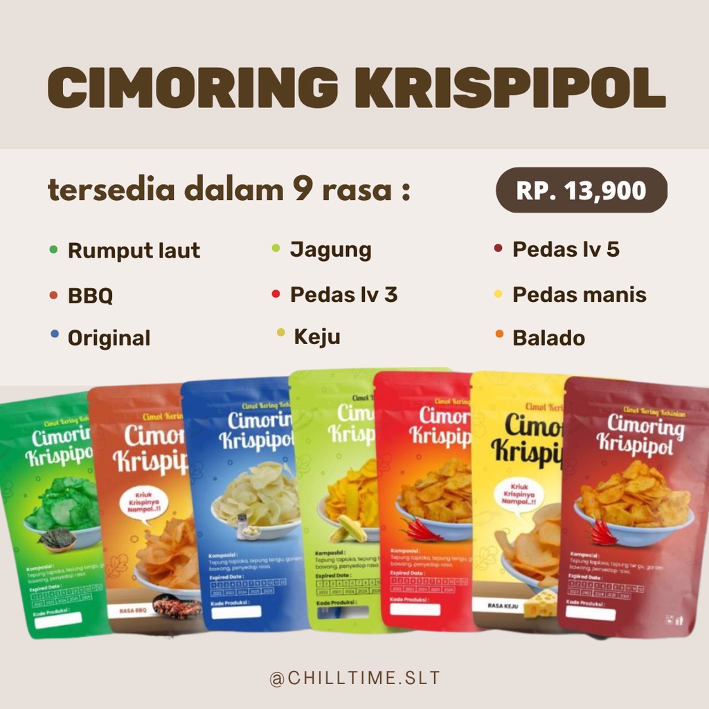 

Cimoring Krispipol / Cimol Krispy Kering / Cimol Viral dan Kekinian