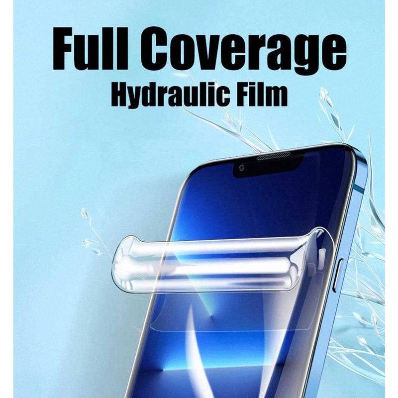 2pcs Film Hydrogel Pelindung Layar Untuk iPhone 14 13 12 11 Pro Max Mini Plus 6 6s 7 8 Plus SE X Xs Max 2020 2022