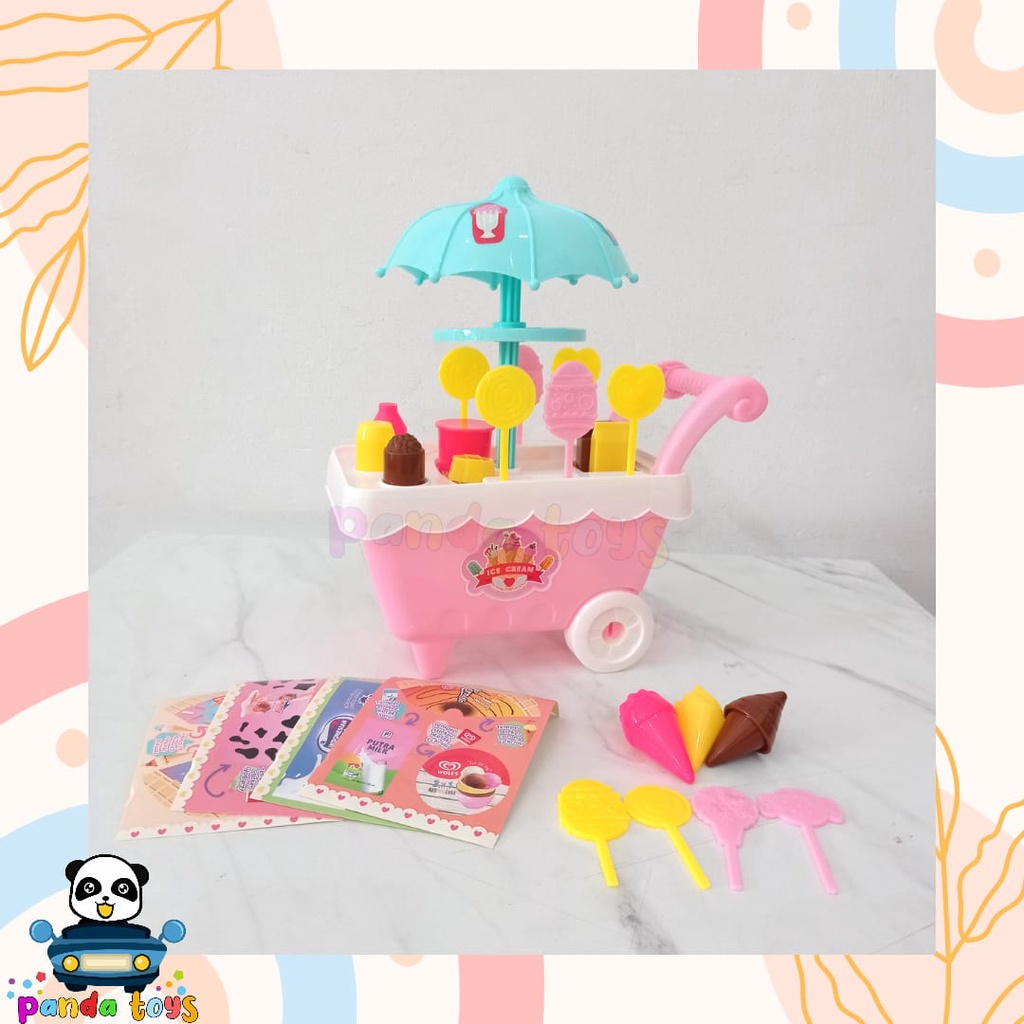 MAINAN GO GOROBAK KGP19 GEROBAK ICE CREAM