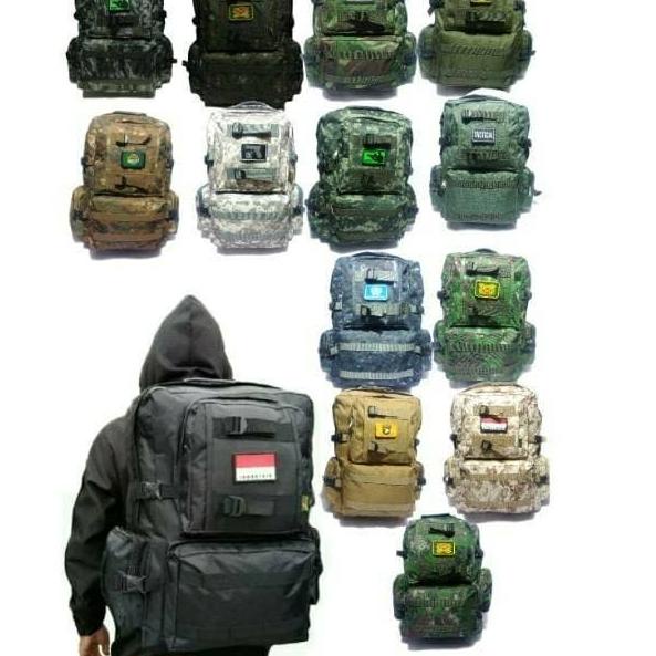 tas ransel army 3p loreng camo besar tas gultor