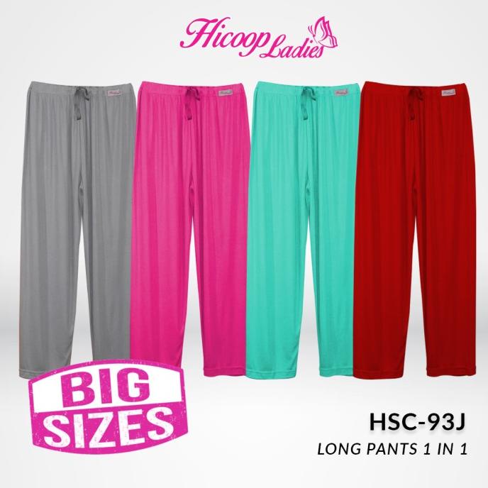 Hicoop ladies celana panjang jumbo wanita piyama celana santai