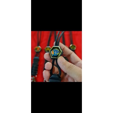 

tali lanyard bahan kuningan idcard costum