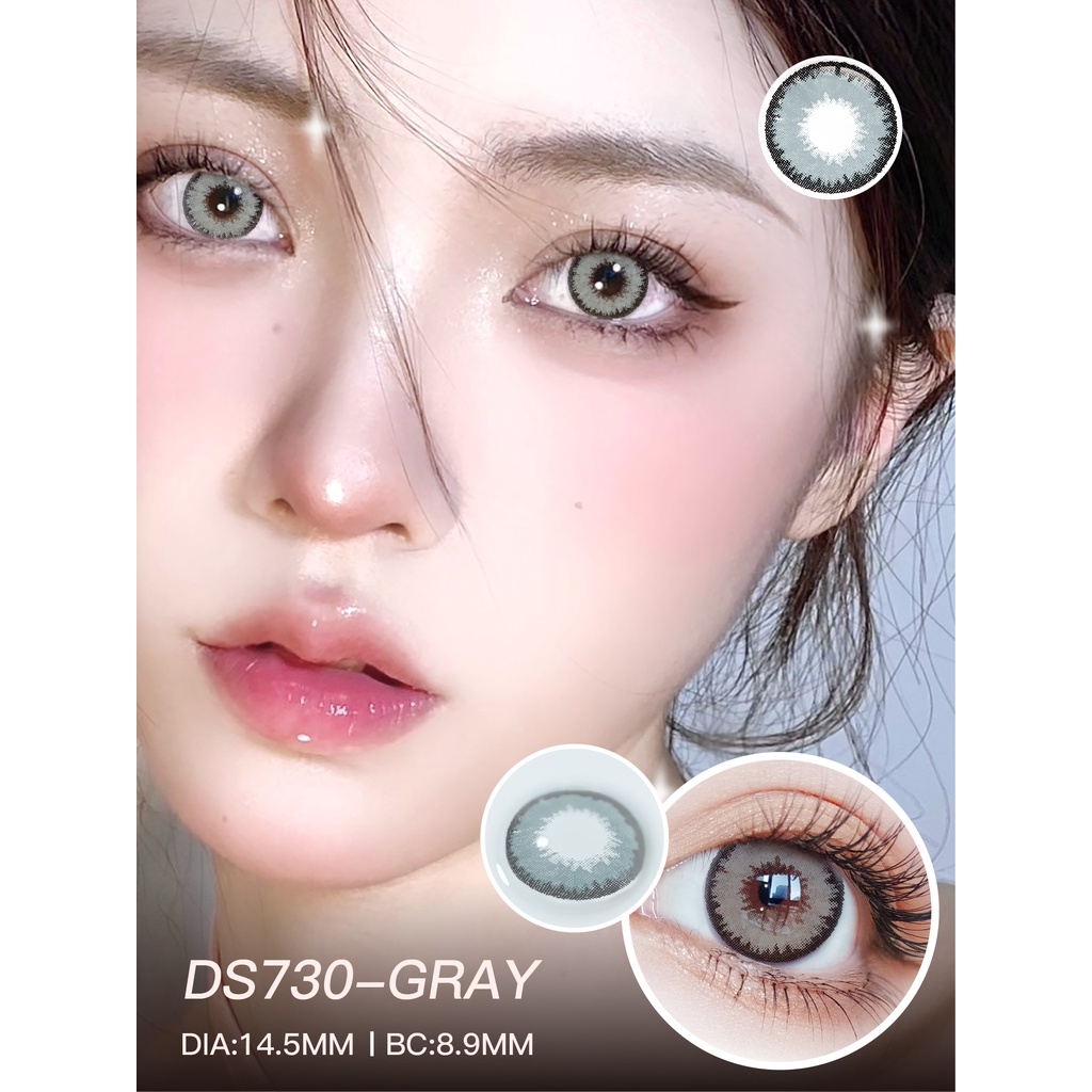 (COD)1 pasang lensa kontak warna diameter 14-14.5MM softlens soflen soflens x2 softlens softlens murah softlense air softlens soflens grey