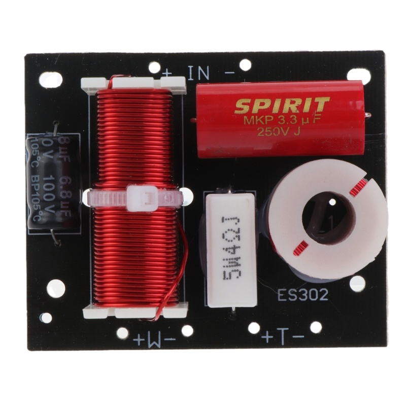 Modul Pembagi Frekuensi Speaker BT 2arah Treble Bass Hi-Fi Crossover Filter Papan Distributor Untuk Speaker DIY