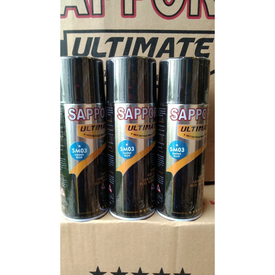 pilok pilox cat semprot sapporo ultimate saporo ultimate SM03 smoke blue smoke blue lamp pilok lampu