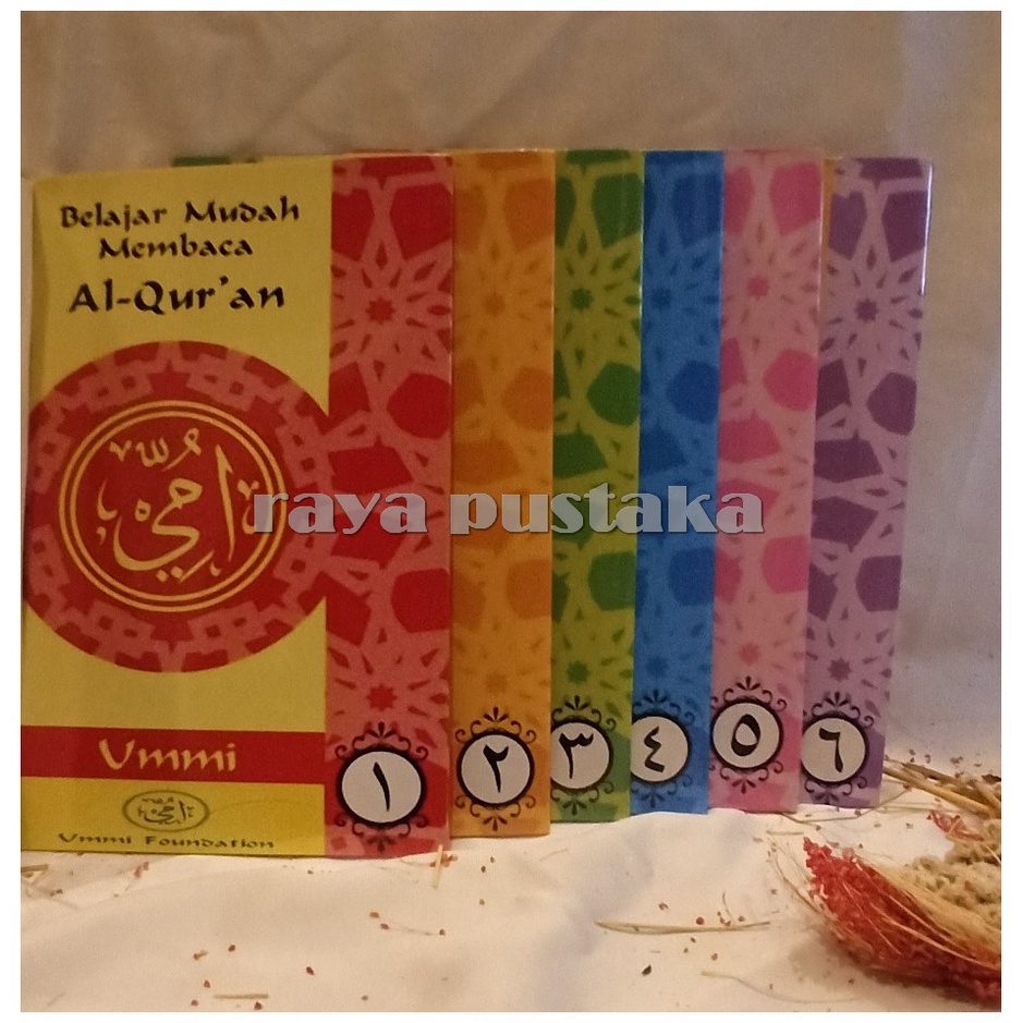 [Paket 6 Jilid] Buku Belajar Mudah Membaca Al-Qur'an Metode UMMI Jilid 1 - 6