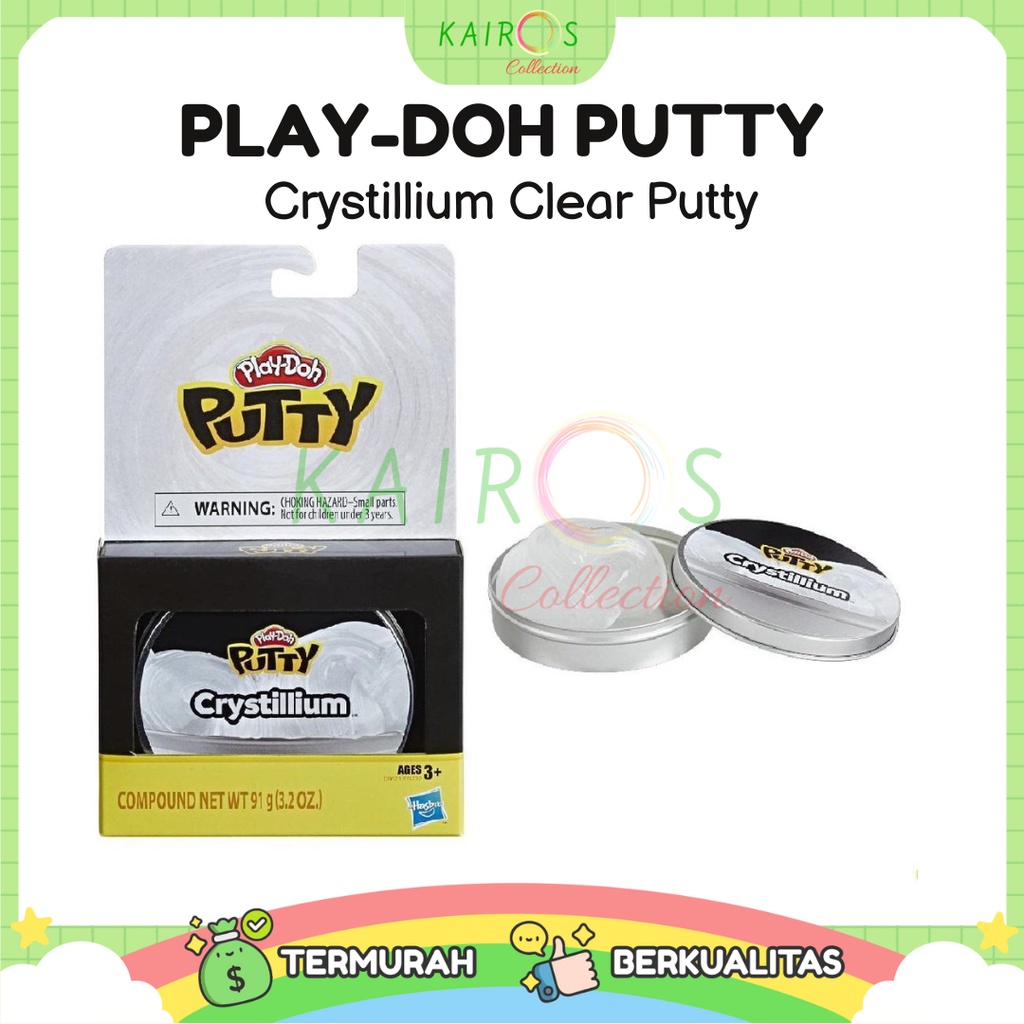 Play-Doh Putty Crystillium Clear Putty