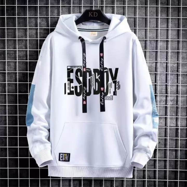 Cod Jaket Sweater Hoodie Distro Pria Sweeter Hudy NY Laki Laki Sweter Hudie Putih Cowok Suiter Hody Cowo Sewiter Hudie Keren Sweeater Hodiee NewYork Swater Hudie Trendi Sweather Hoody Remaja Switter Hoddy Simple Swetter Hodei Suwiter Bandung M L XL XXL-ESOBOY PUTIH