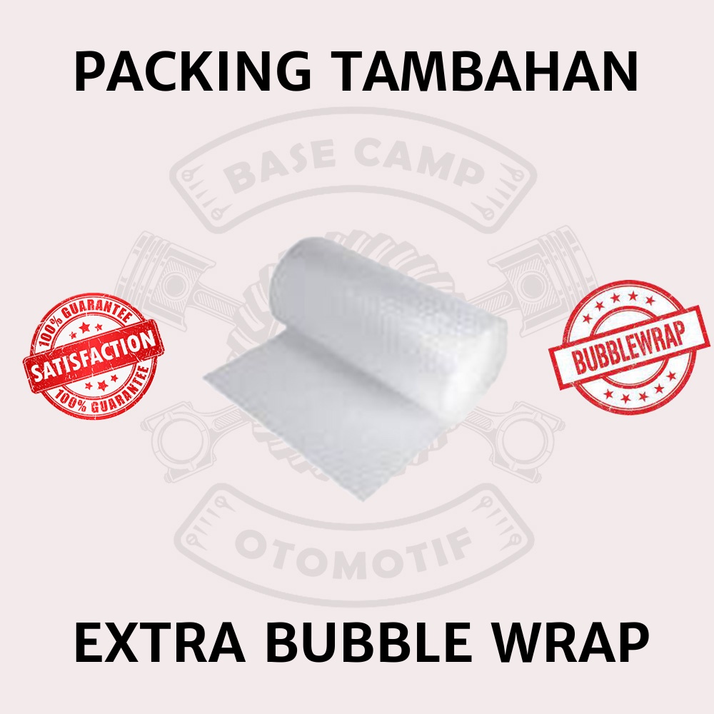 

BUBBLE WRAP/PACKAGING TAMBAHAN/EXTRA PERLINDUNGAN