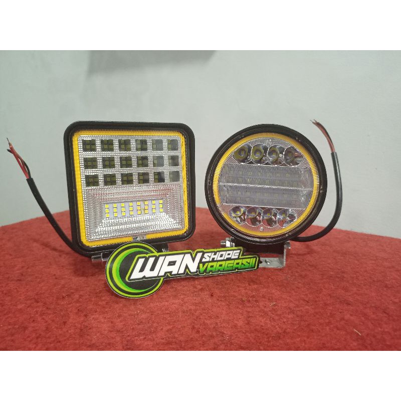 lampu sorot led bar light bar 126 W spot combo 24v truck