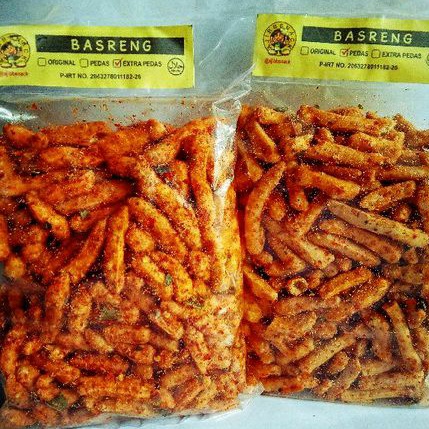 250gr/500gr Basreng stik pedas renyah