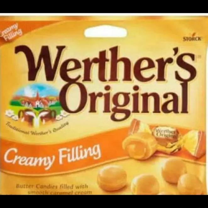 

TERLARIS Storck Werther's Creamy Filling Candy- Permen Import /PERMEN LUNAK/PERMEN VIRAL/PERMEN MILO/PERMEN YUPI/PERMEN JADUL/PERMEN KARET