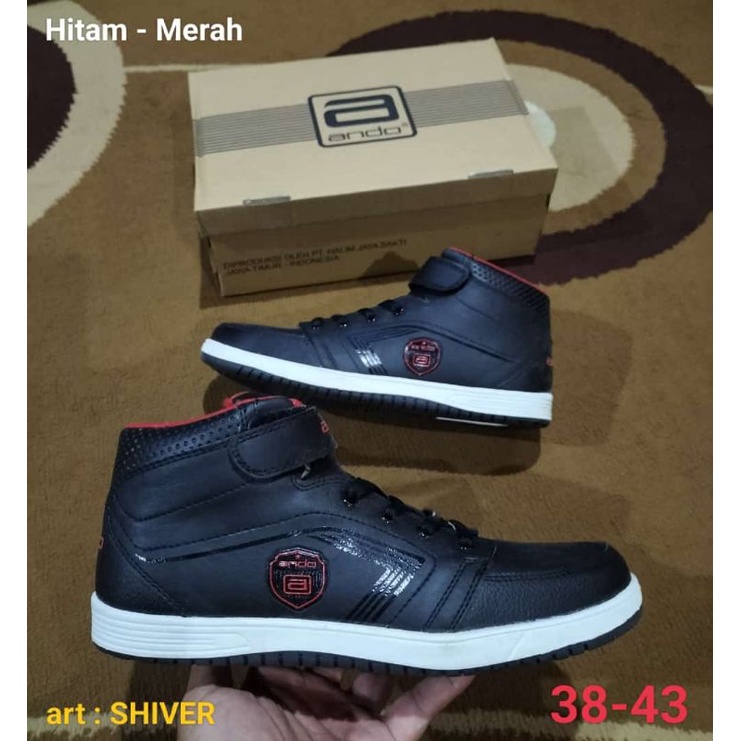 Sepatu Sekolah Ando Original 100%(Free Souvenir)