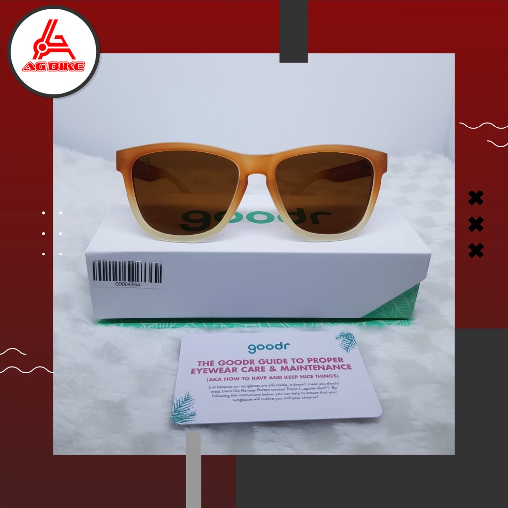 Goodr Kacamata Olahraga OG - Three Parts Tee Goodr Sunglasses kaca mata fashion pria wanita