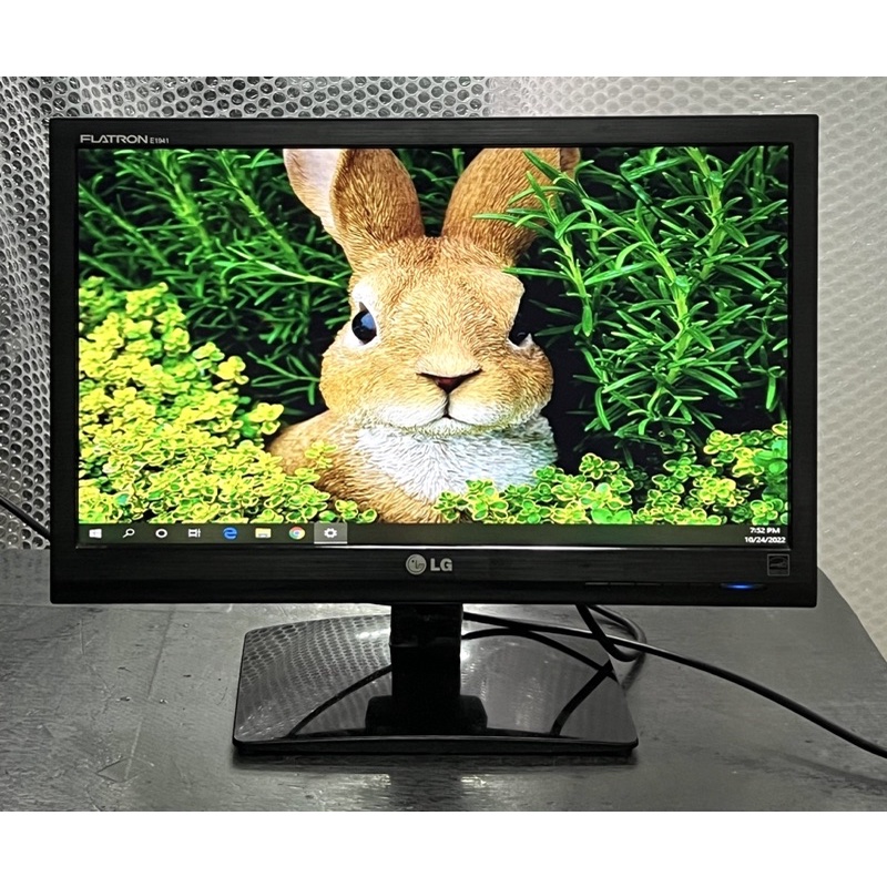 LED Monitor Komputer LG Flatron E1941T Layar 19inch Wide Second