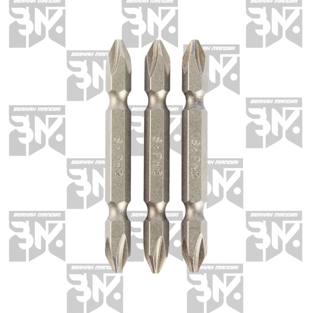 Mata Bor Obeng Angin Magnet|Mata Obeng Bor Plus|Mata Obeng Gypsum PH2 x 65mm Screwdriver Bits With Magnetic Holder
