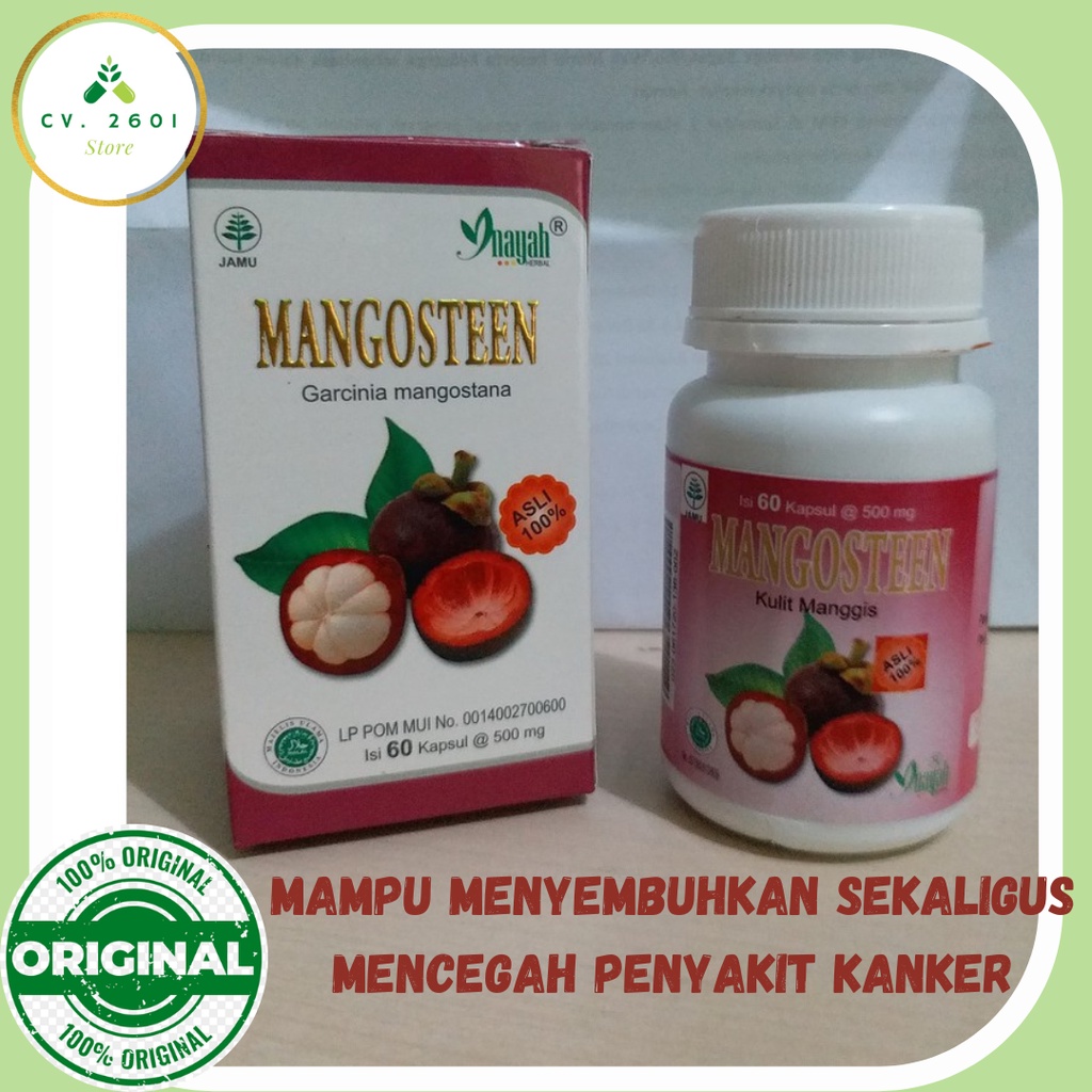 Kapsul Kulit Manggis Mangosteen