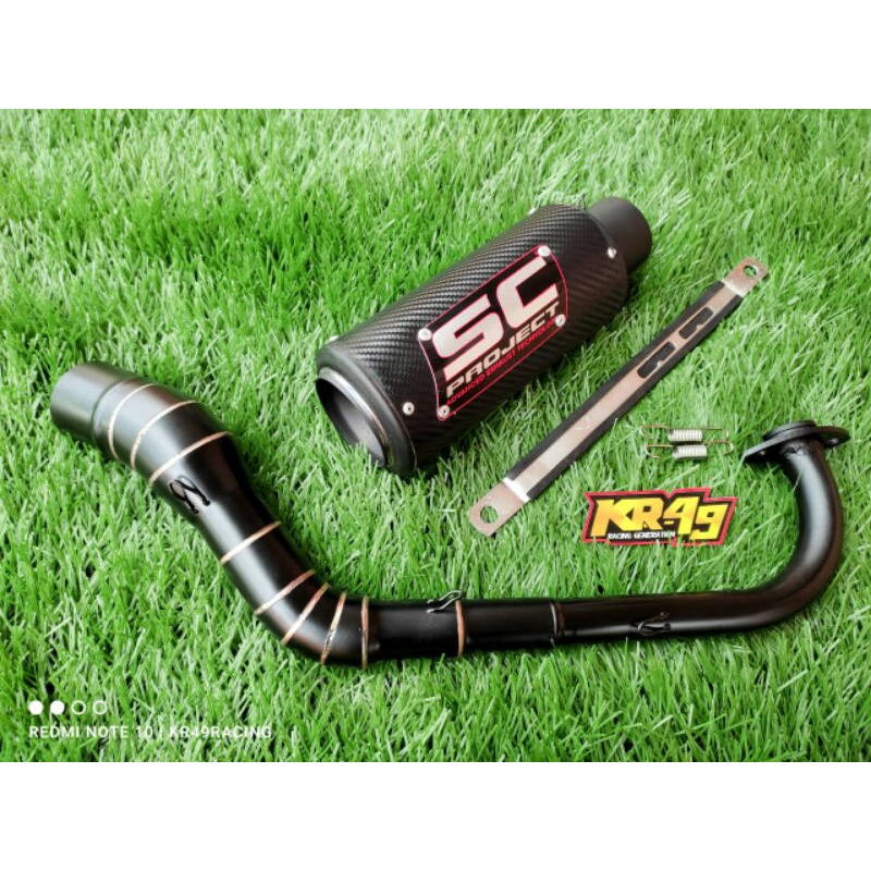 KNALPOT RACING SC PROJECT BEAT MIO M3 NMAX VARIO AEROX PCX ADV SCOPY