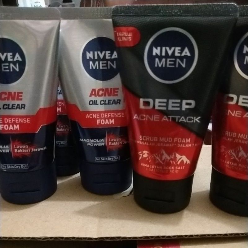 Jual Sabun Cuci Muka Nivea Men 100ml Shopee Indonesia 