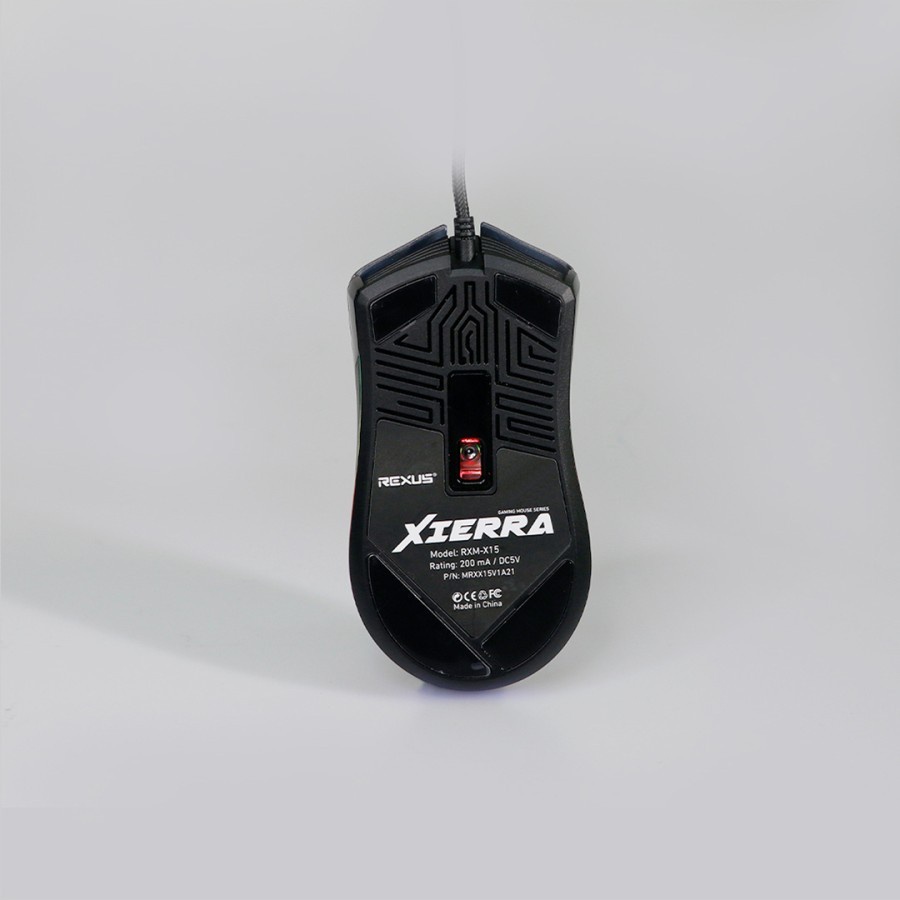 Mouse Gaming Rexus Xierra X15 RGB Wired 7200DPI - Rexus Xierra X-15