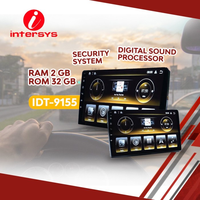 Android Intersys layar 9 inch IDT-9155 VC