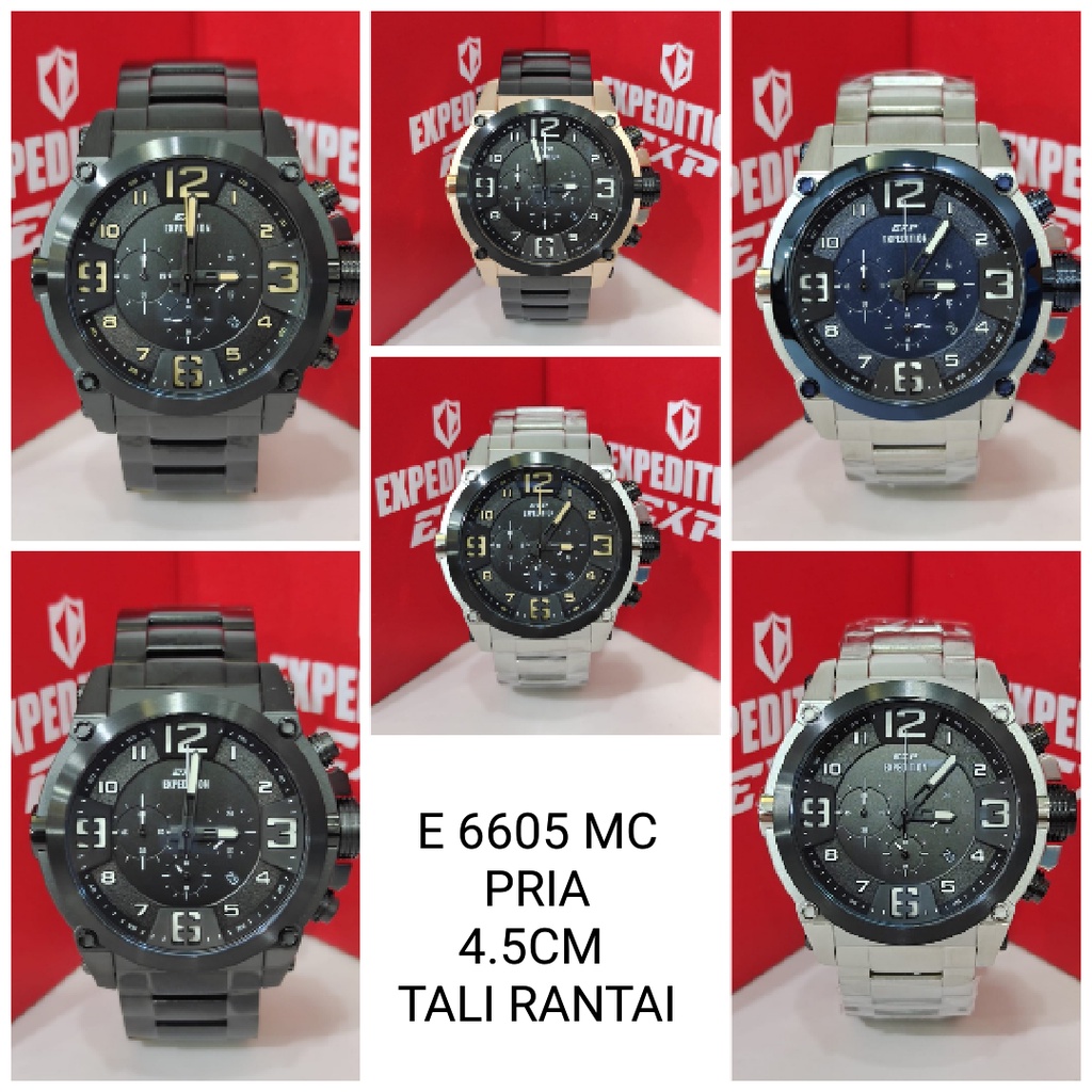 Jam Tangan Pria Expedition E6605 E 6605 Original