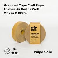 Gummed tape / Lakban Air Paper Craft (2.5cm x 100m) Pulpable