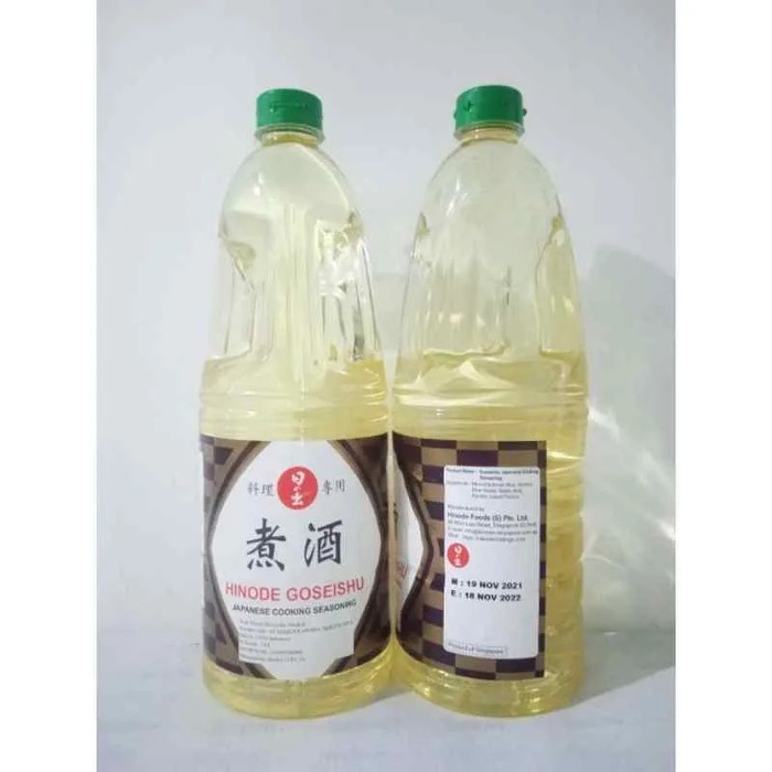 

HINODE GOSEISHU NIZAKE SAK* JAPANESE COOKING SEASONING-AR** MASAK 1.8L
