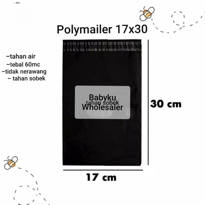 

Polymailer 17X30Cm 100 Lembar / Amplop Plastik Packing