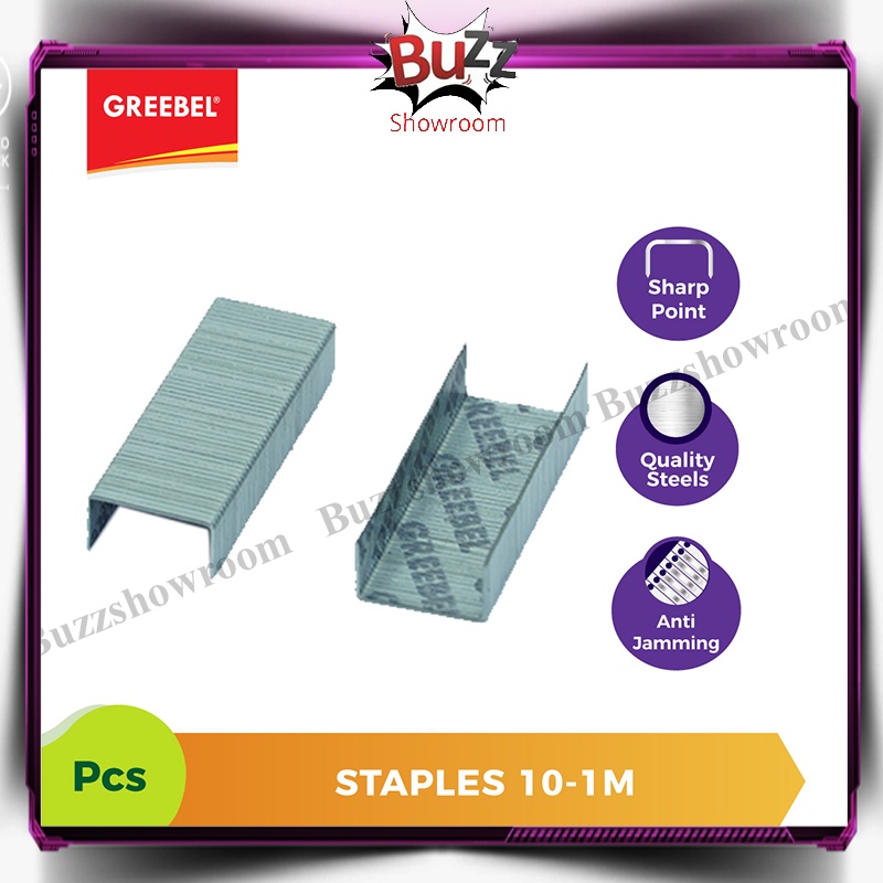 Staples Isi Stapler Refill Jepretan GREEBEL 10-1M