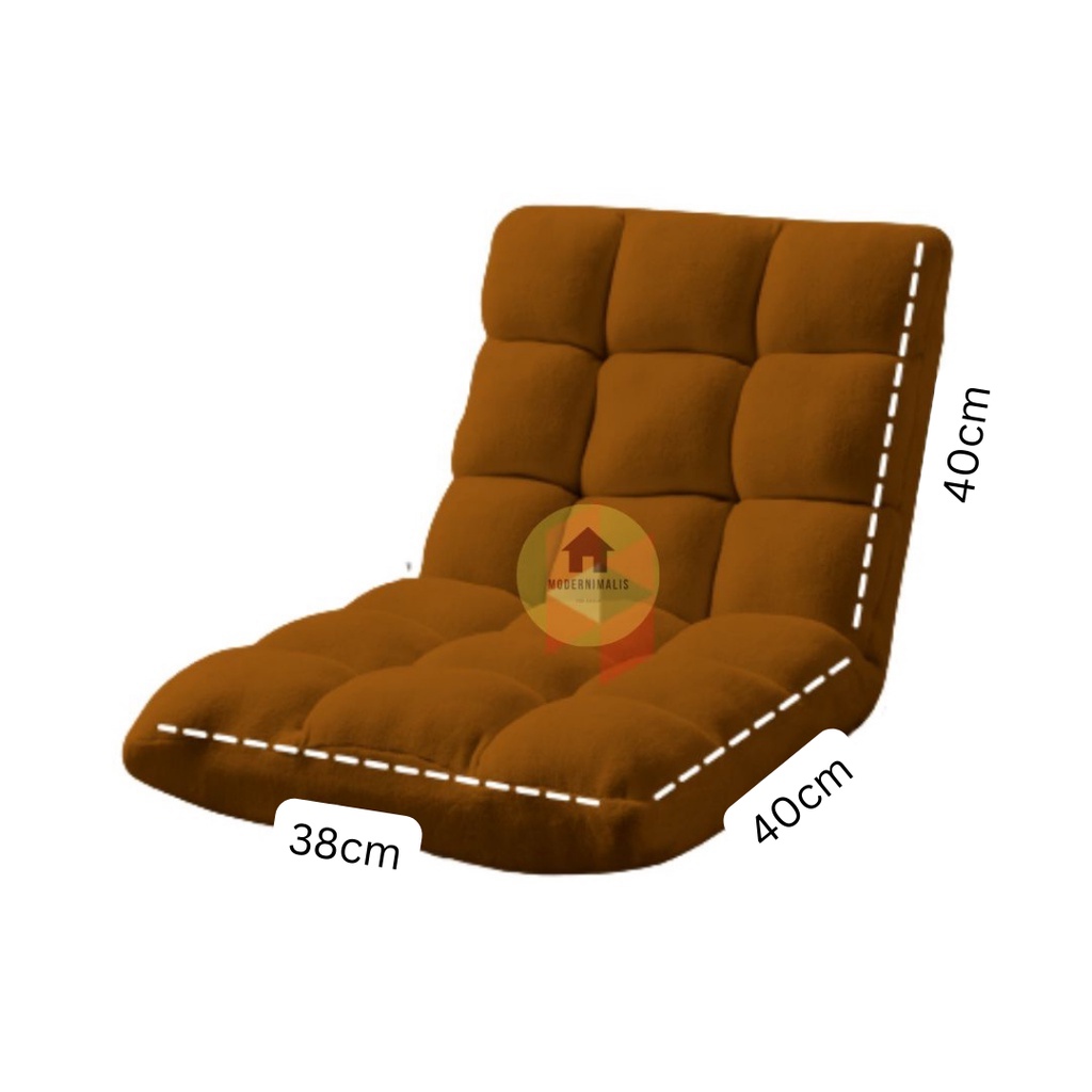 Diskont Kursi Lesehan Lipat Portable Sandaran Gaming Sofa Kursi Lantai Lazy Sofa Bed Kursi Santai