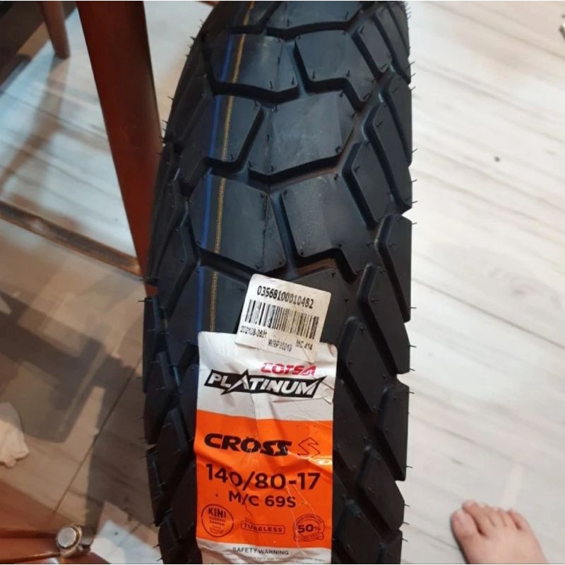 ban corsa 140 80 17cross s