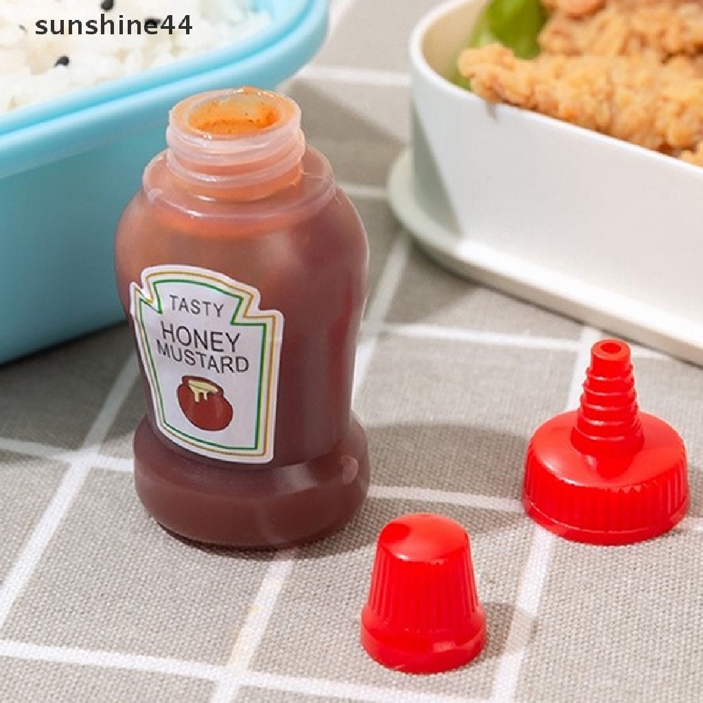 Sunshine 1Pc Botol Saus / Kecap / Madu / Salad Mini Portable