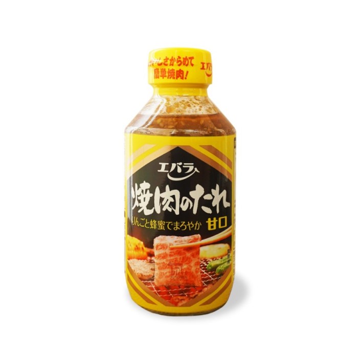 

EBARA YAKINIKU NO TARE MILD / BUMBU YAKINIKU EBARA PEDAS SEDANG 300ML