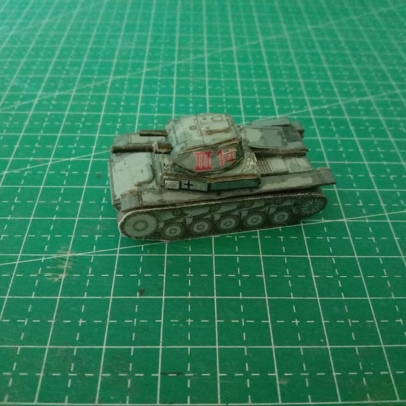 {Terima Jadi} Panzer I Tank, Papercraft WW II
