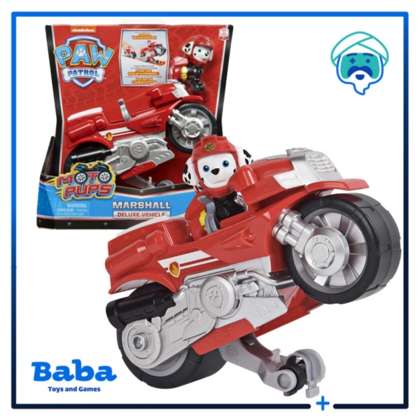 

Promo Paw Patrol Moto Pups Marshall Deluxe Pull Back Motorcycle Vehicle Diskon