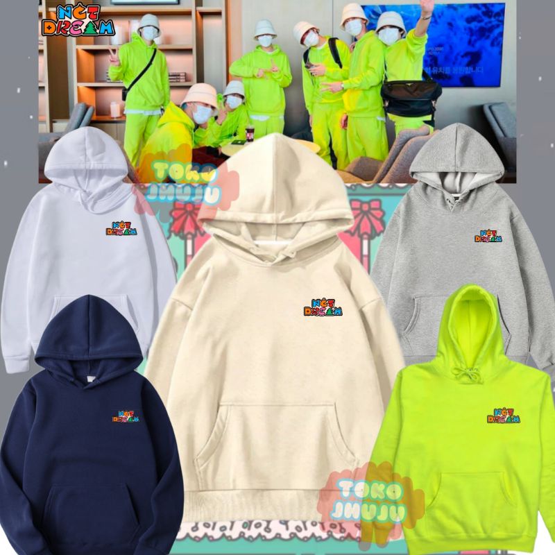 Hoodie Jumper NCT Dream Logo multi Colour Kecil