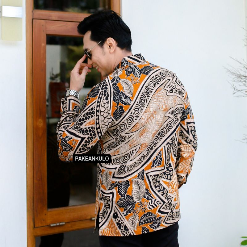 Batik Premium Pria Slimfit || Motif Abisatya